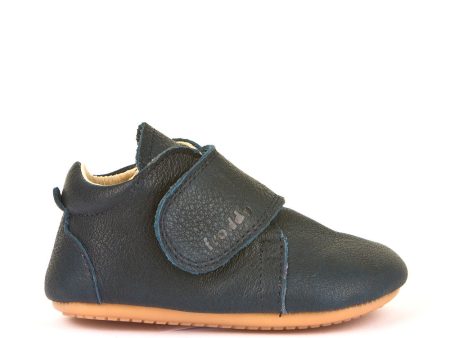 Prewalker Leather Bootie - Dark Blue Cheap