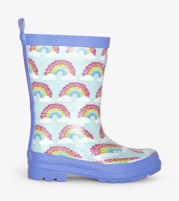 Magical Rainbows Shiny Rain Boots Cheap