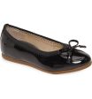 Josie Kid s Ballet Flat - Black Patent Fashion