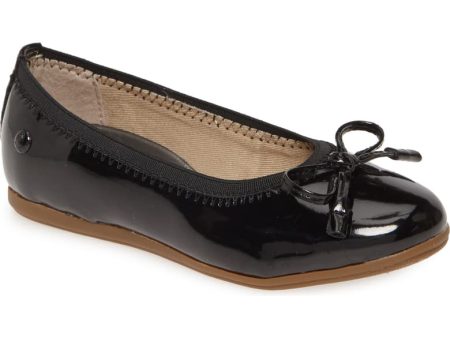 Josie Kid s Ballet Flat - Black Patent Fashion