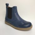 Leather Chelsea Ankle Boot - Blue Online Hot Sale