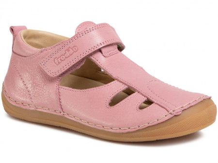 Strap Kid s Leather Sandal - Pink Sale