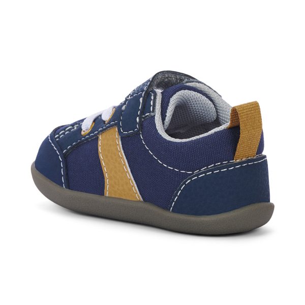 Conor Mini (First Walker) Infant Shoe - Navy Fashion