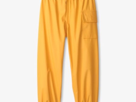 Yellow Kids Rain Pants Online Hot Sale