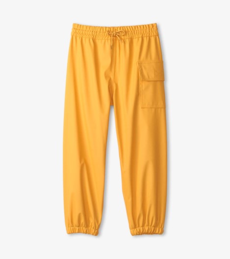 Yellow Kids Rain Pants Online Hot Sale