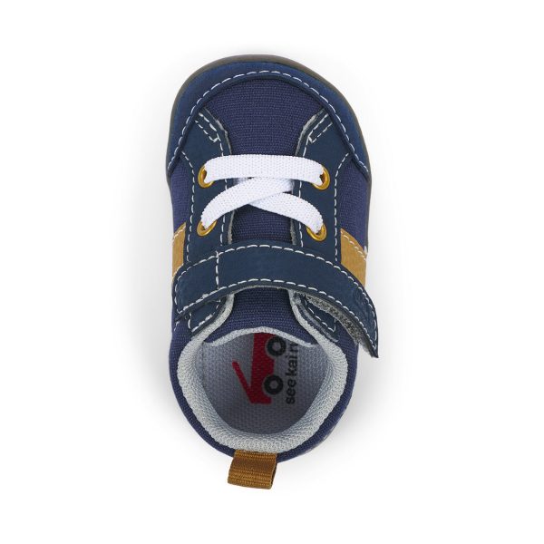 Conor Mini (First Walker) Infant Shoe - Navy Fashion