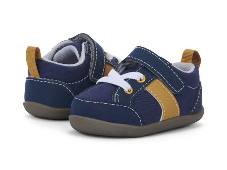 Conor Mini (First Walker) Infant Shoe - Navy Fashion