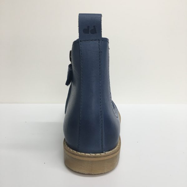 Leather Chelsea Ankle Boot - Blue Online Hot Sale