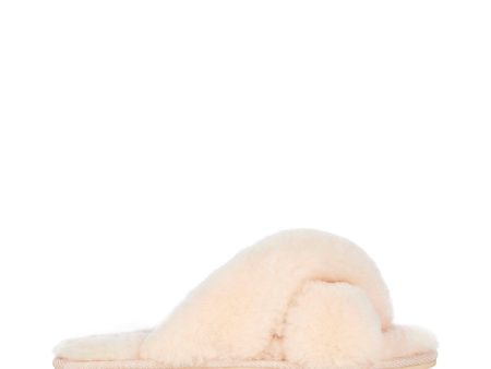 Mayberry Kid s Sherpa Slipper - Natural Online Hot Sale