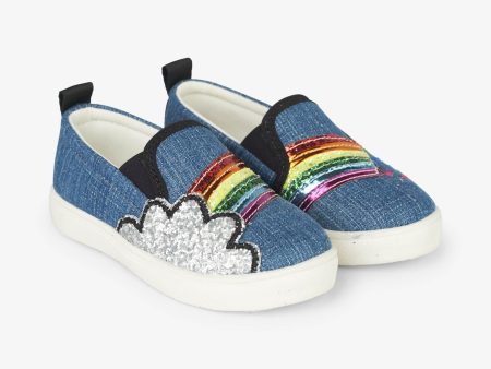 Over The Rainbow Slip On Sneaker - Dark Denim For Discount