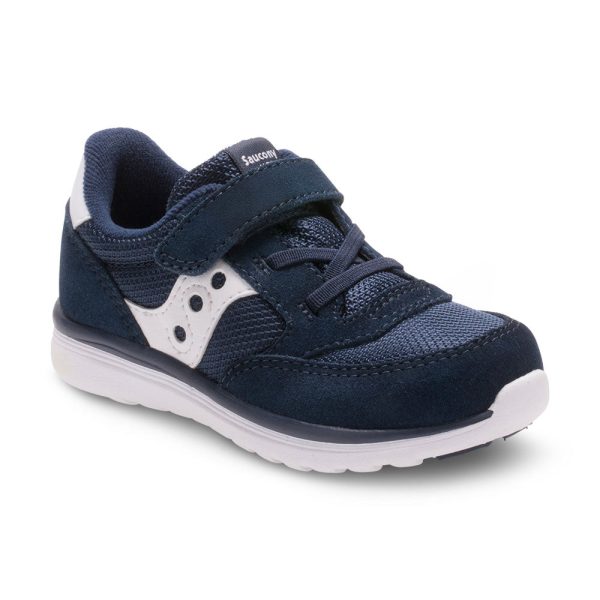 Jazz Lite A C Kids Sneaker - Navy White Online Sale