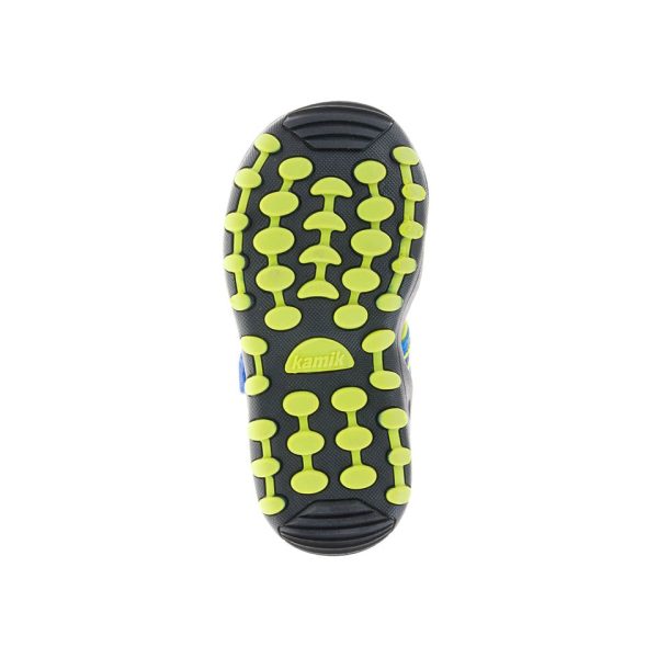 Crab Kid s Sandal - Strong Blue Lime Supply