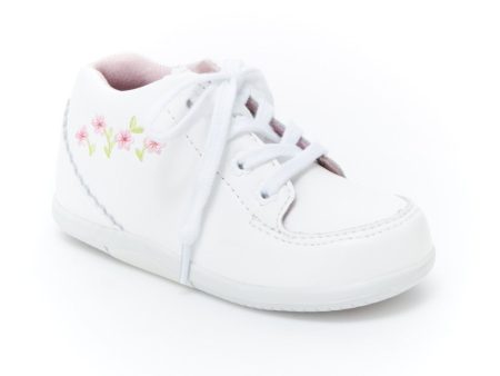 SRTech Emilia Classic Lace Shoe - White Leather Online Hot Sale