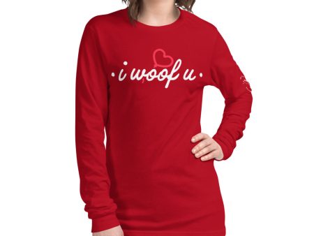 I Woof U Long Sleeve Tee Online