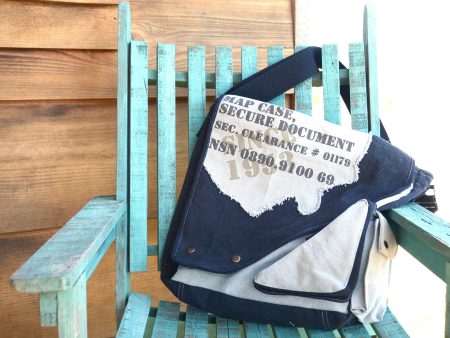 Messenger Bag Map Fashion