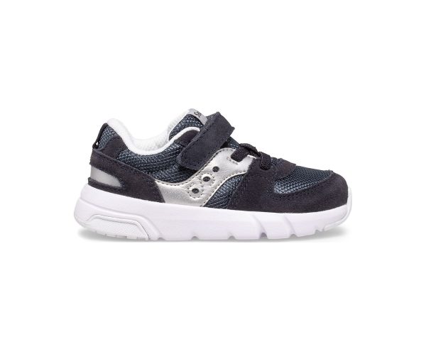 Kid s Jazz Lite 2.0 A C Sneaker - Navy Silver For Discount