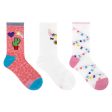 Llama Patch 3-Pack Crew Socks Cheap