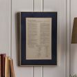 U.S. Constitution in Classic Finish Metal Frame Hot on Sale