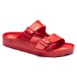 Arizona EVA Adult Water-Friendly Sandal - Solid Red Hot on Sale