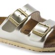 Arizona Kid s BirkoFlor Sandal - Electric Metallic Gold Supply