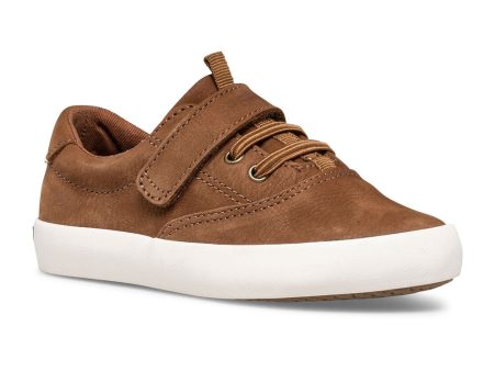 Spinnaker Little Kid s Washable Sneaker - Tan Leather For Sale