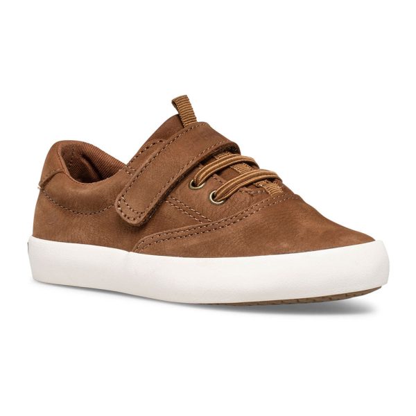 Spinnaker Little Kid s Washable Sneaker - Tan Leather For Sale