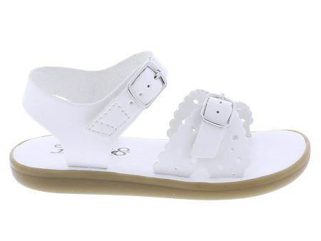 Ariel Eco Kid s Casual Sandal -White For Cheap