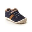 Soft Motion Artie (First Walking) Sneaker - Navy Tan For Sale