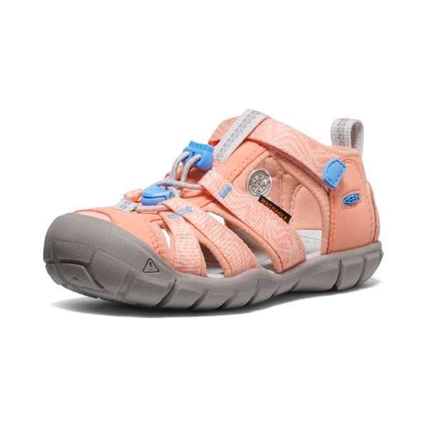 Seacamp II Kids  CNX Active Sandal - Papaya Punch Marina For Cheap