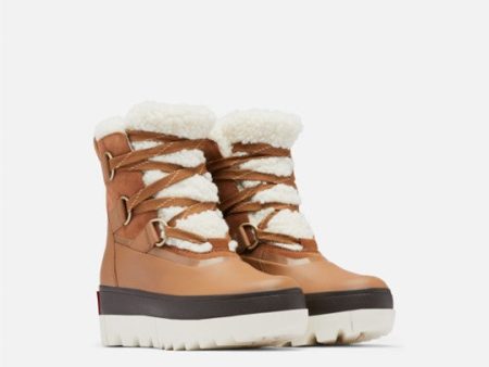 Joan of Arctic Next Women s Snow Boot - Velvet Tan, Chalk Online Hot Sale