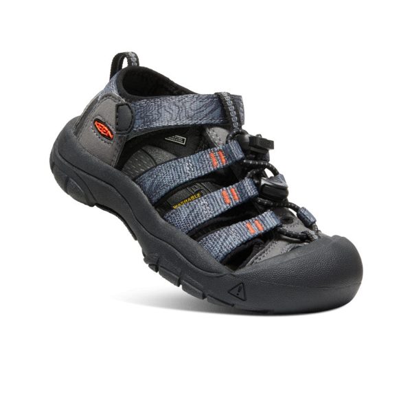 Newport H2 Kids  Active Sandal - Steel Grey Black Online now