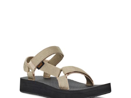 Midform Universal Women s Sandal - Metallic Champagne Sale