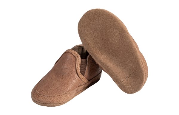 Soft Sole Baby Shoes - Liam Basic Camel on Sale