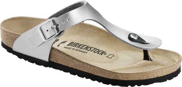 Gizeh Adult Birko Flor Sandal - Silver Online