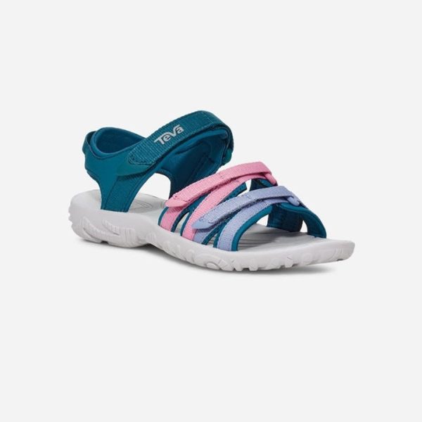 Tirra Kid s Adventure Sandal - Blue Pink Lavendar Sale