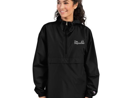 The Dogmother Embroidered Champion Packable Jacket For Sale