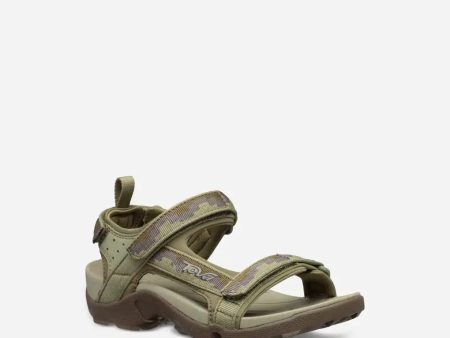 Tanza Kids Active Sandal - Steps Dark Olive For Discount