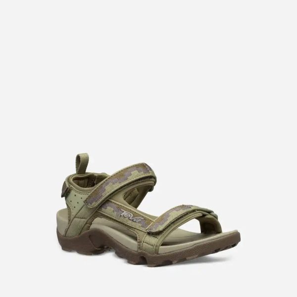 Tanza Kids Active Sandal - Steps Dark Olive For Discount