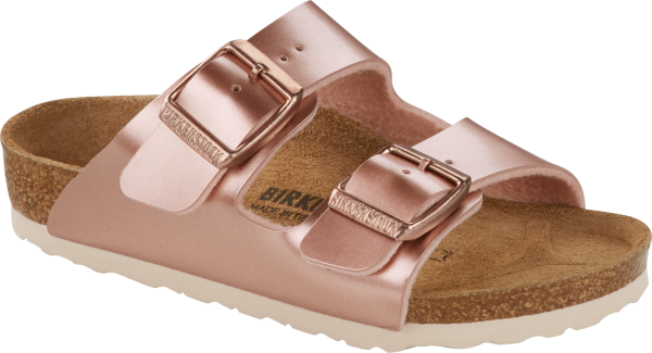 Arizona Kid s BirkoFlor Sandal - Electric Metallic Copper Fashion