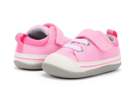 Stevie II (First Walker) Infant Shoe -  Pink Denim Online