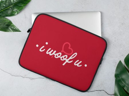 I Woof U Laptop Sleeve Online now