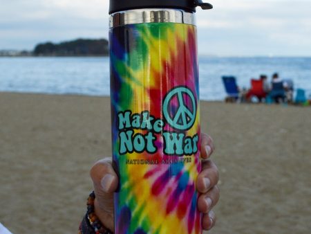 Make Peace Not War Travel Mug Online