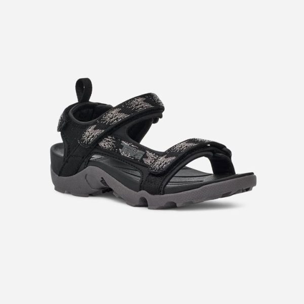 Tanza Kid s Active Sandal - Rainfall Black Grey Supply