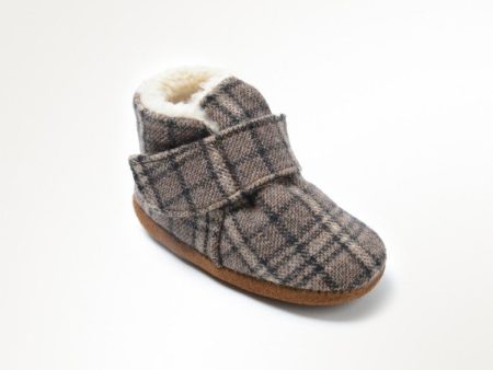 Infants  Sawyer Bootie - Brown Plaid Online