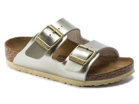 Arizona Kid s BirkoFlor Sandal - Electric Metallic Gold Supply