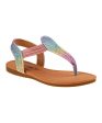 Kensie Girl Kid s Fashion Sandals - Rainbow Tie Dye Cheap