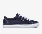 Jump Kick Kid s Lace Sneaker - Navy Canvas Sale