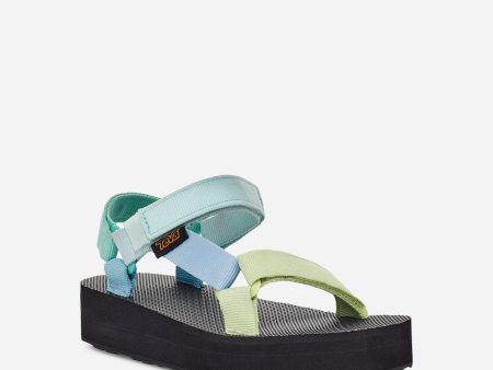 Midform Universal Kids Sandal - Light Green Multi Discount