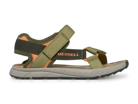 Kahuna Web 2.0 Kid s Active Sandal - Olive Orange on Sale