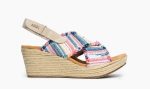 Womens  Breeze Wedge Platform Sandal - Multi Discount